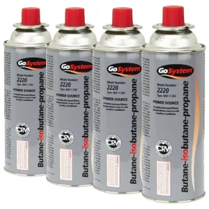 Bayonet Gas Canister 4 Pack