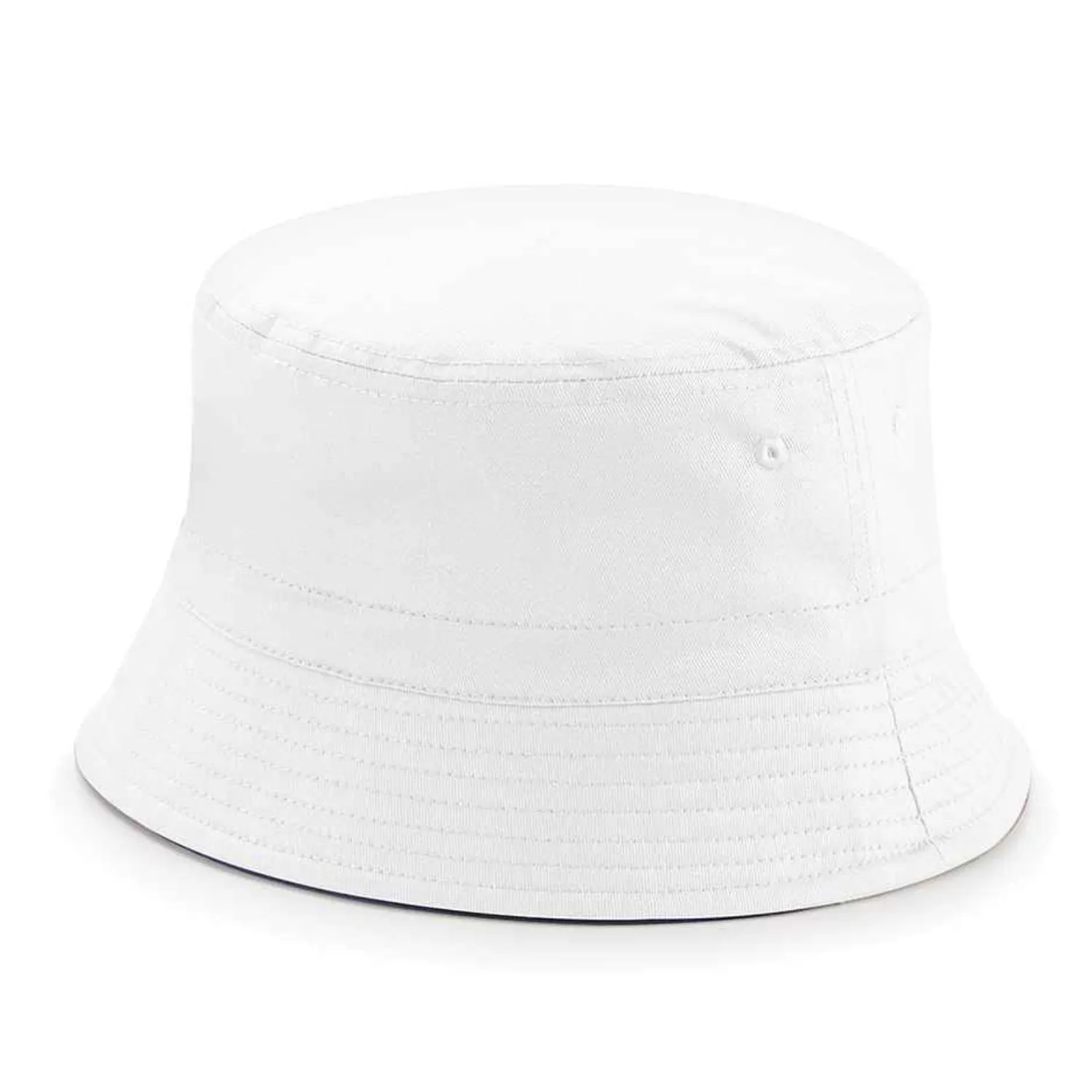 Beechfield Reversible Bucket Hat - Adults - Navy/White