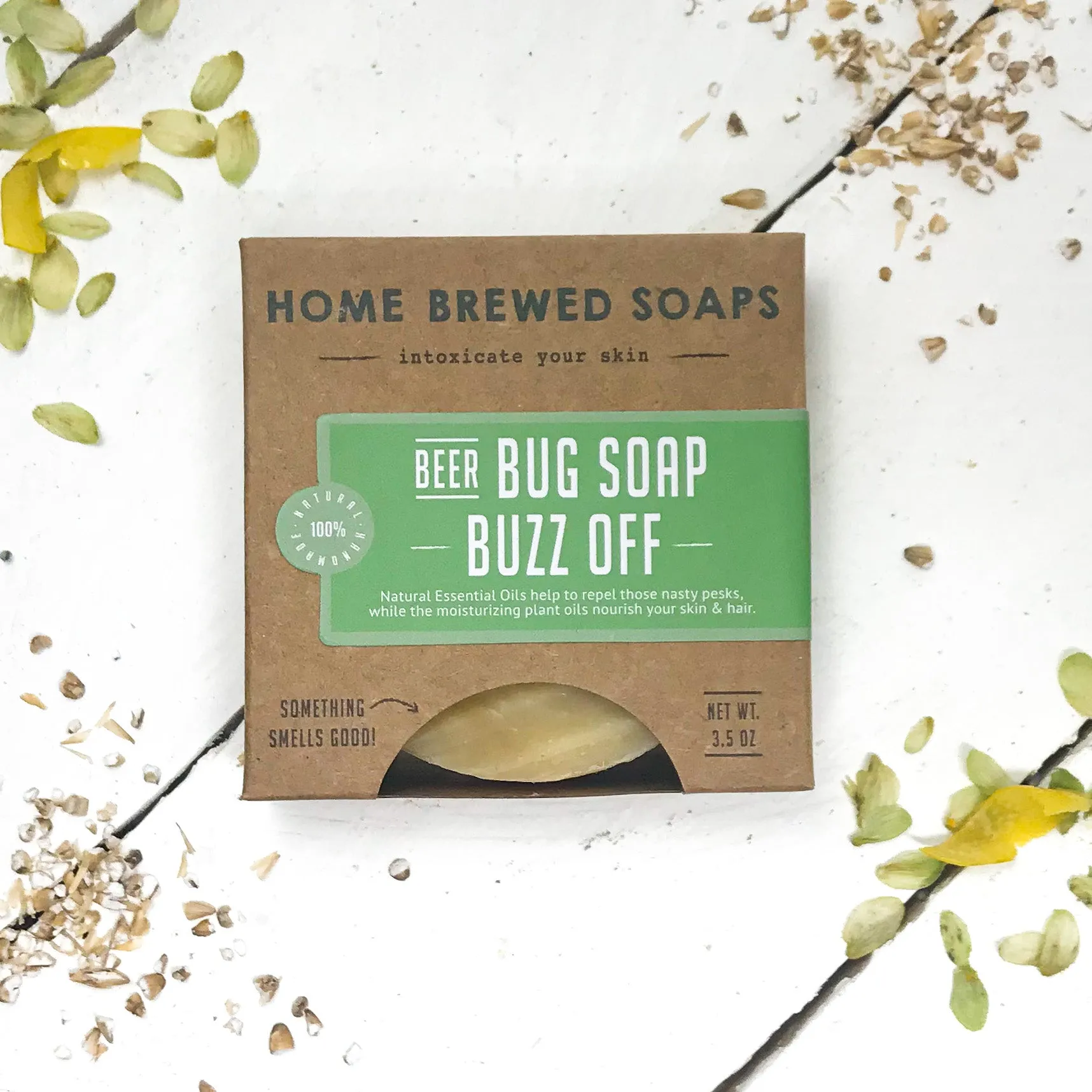 Beer Soap - Bug Repellent Soap - Camping Soap - Buzz Off