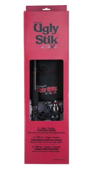 Berkley Ugly Stik GX2 Spinning Combo Travel Rod