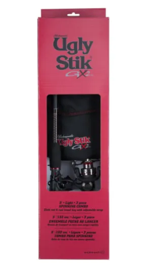Berkley Ugly Stik GX2 Spinning Combo Travel Rod