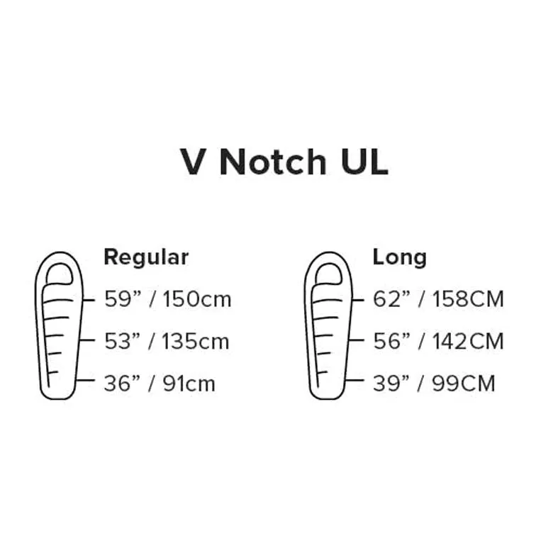 BIG AGNES V Notch UL 40°F / 4°C Sleeping Bag