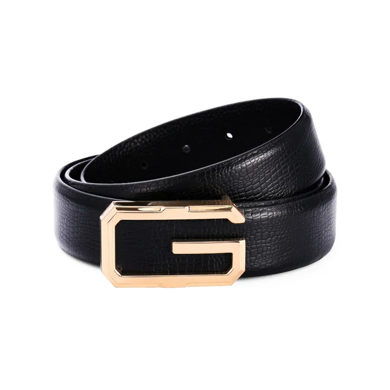 Big G Business Cowhide Belt