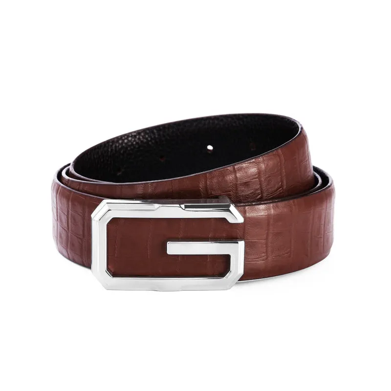 Big G Business Cowhide Belt