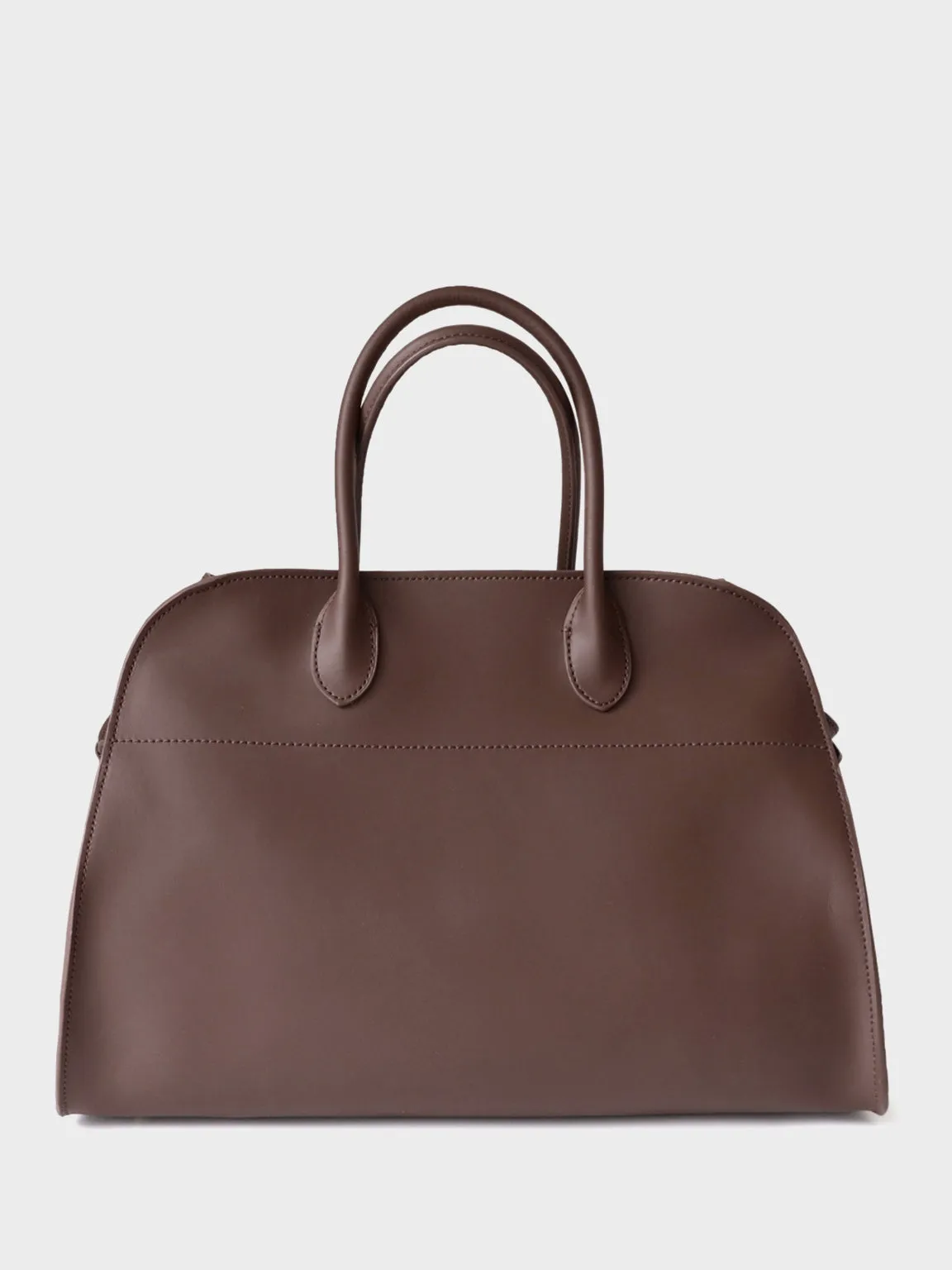 Big Leather Boston bag Top Handle Tote Bag