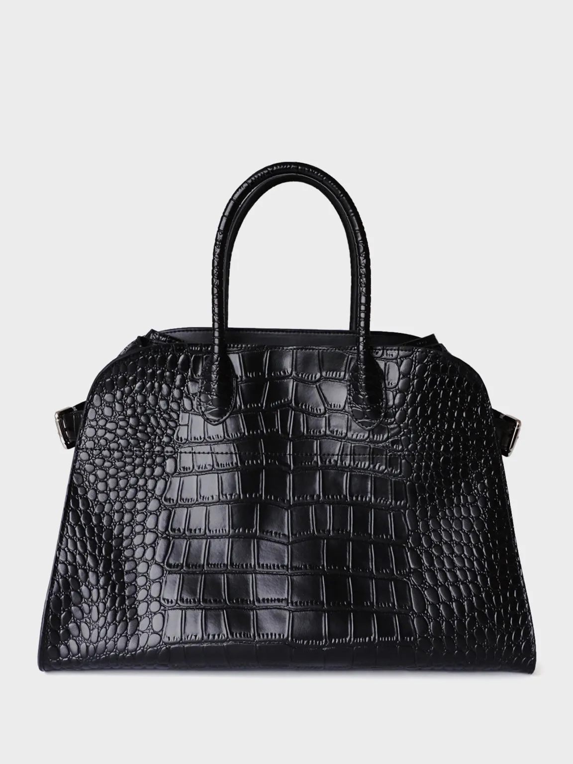 Big Leather Boston bag Top Handle Tote Bag