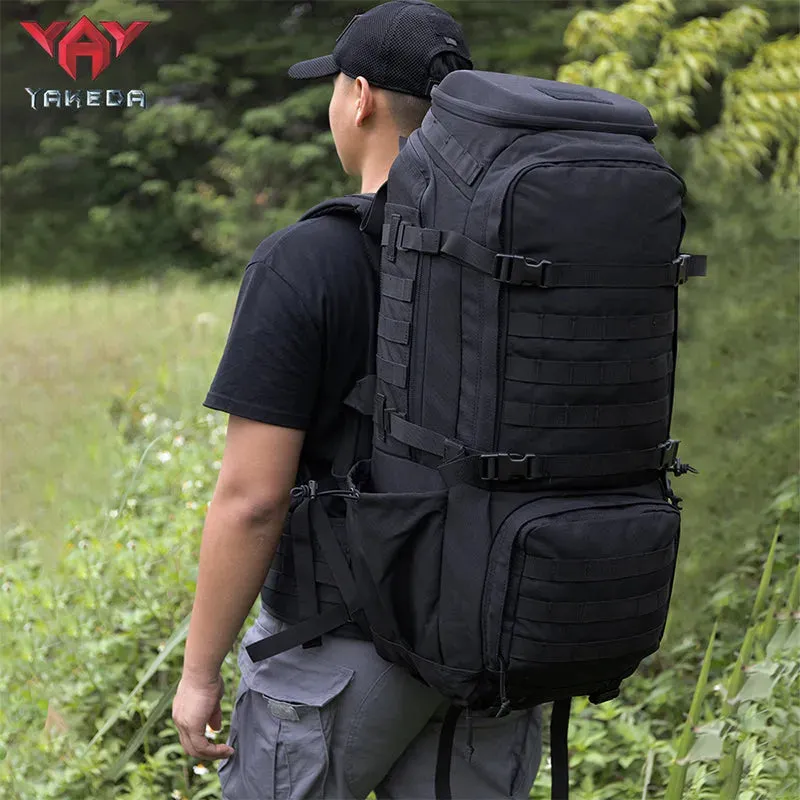 BK-2498 YAKEDA Tactical Backpack Camping Riding Hiking Bag 65L