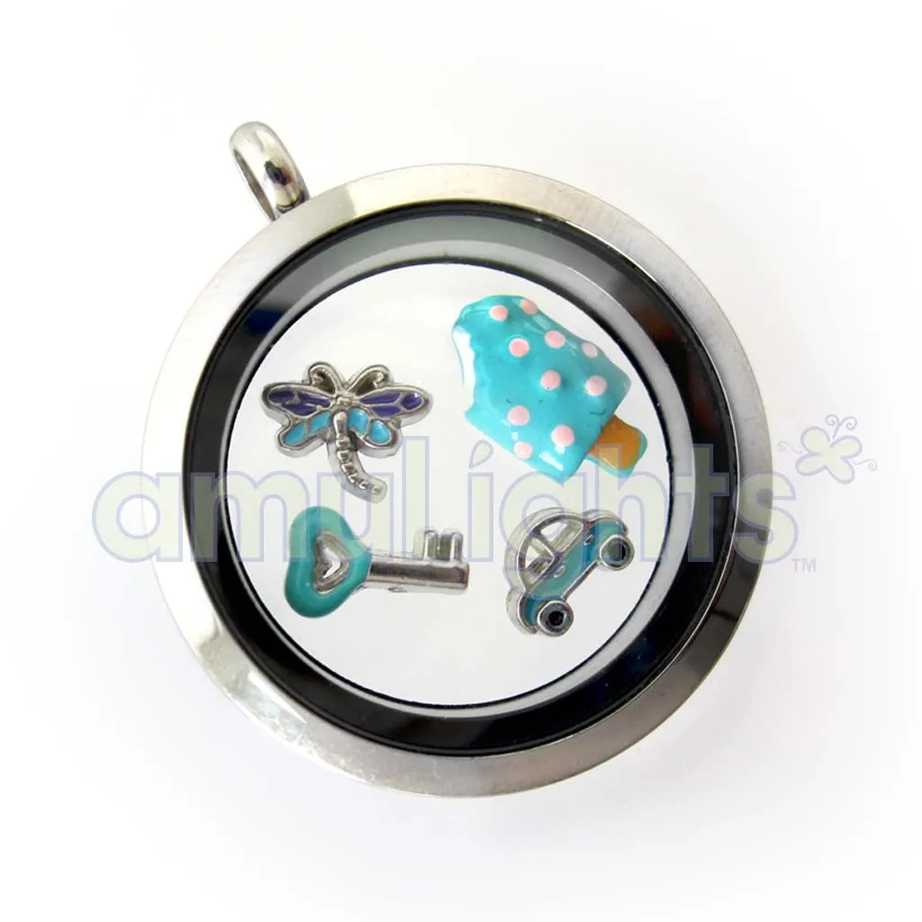 Blue Car Charm