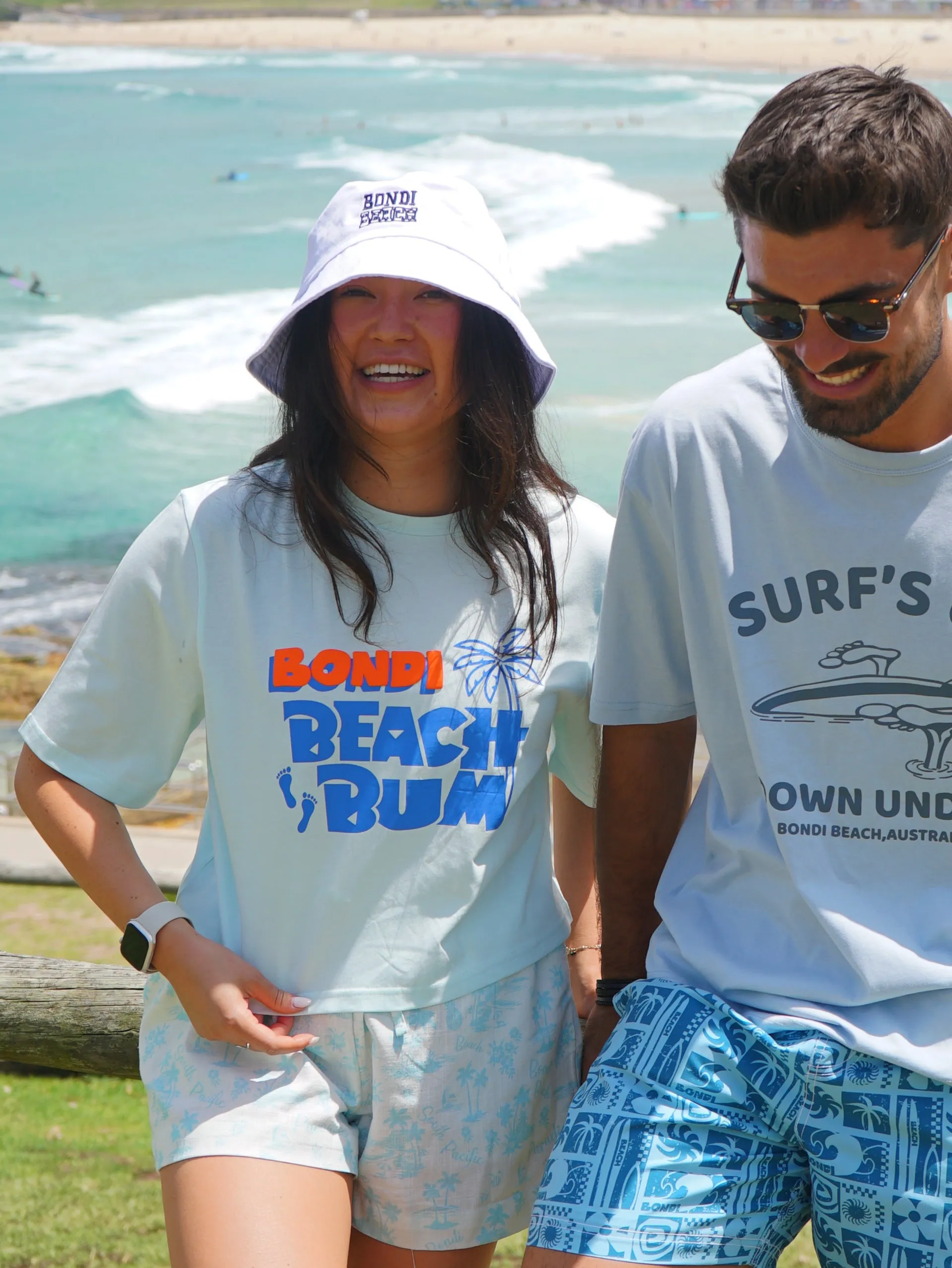Bondi Smokin' Bucket Hat (White)