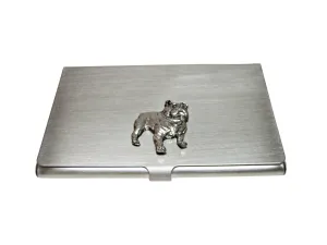 British Bulldog Business Card Holder