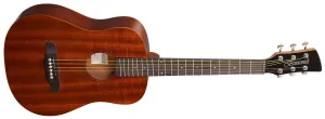 Brunswick BT200 Mahogany Travel Acoustic Guitar w/Padded Gig Bag