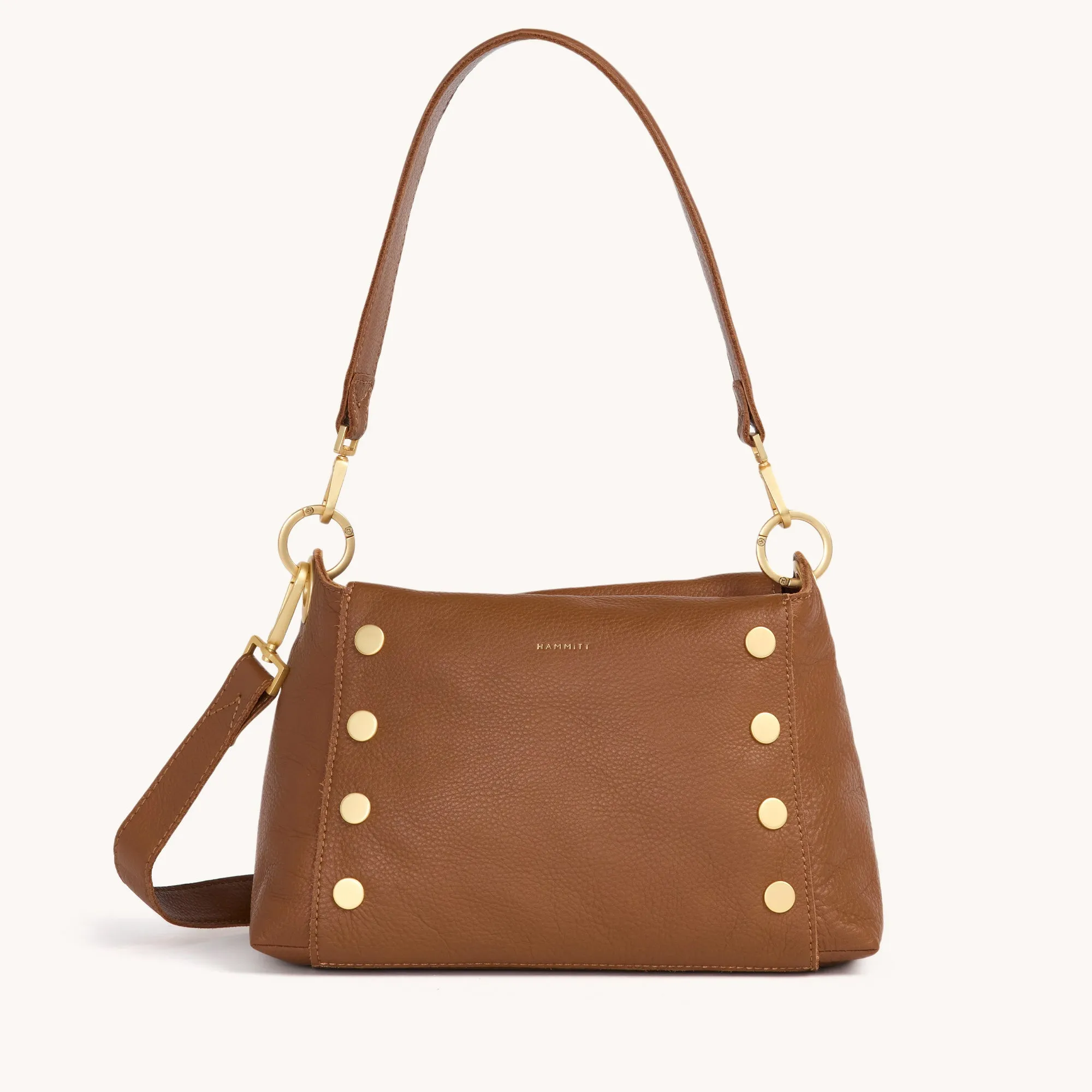 Bryant | Mahogany Pebble/Brushed Gold Red Zip | Med