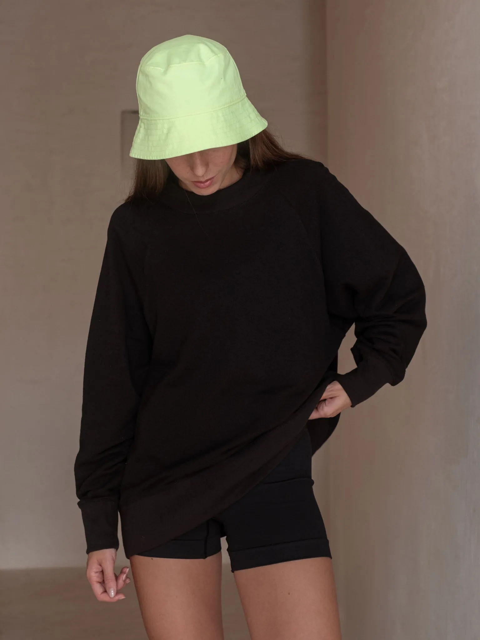 BUCKET HAT - LIME GREEN