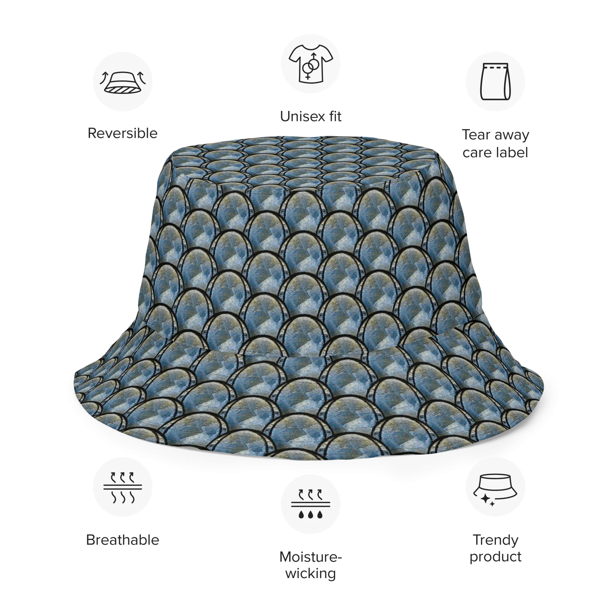 Bucket Hat (Opal Skies Cantus Primus "Lūminōsitās") RJSTHw2025 RJS
