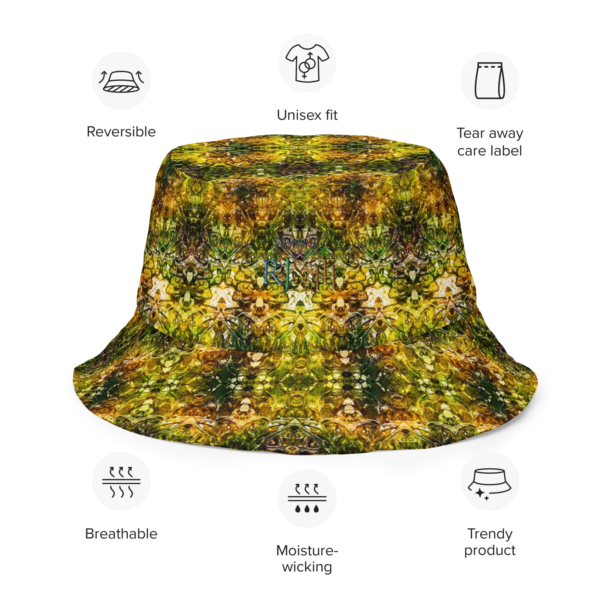 Bucket Hat (Samhain Dreams of Jade 5 of 15 Quinque ex Quindecim) RJSTHW2024 RJS