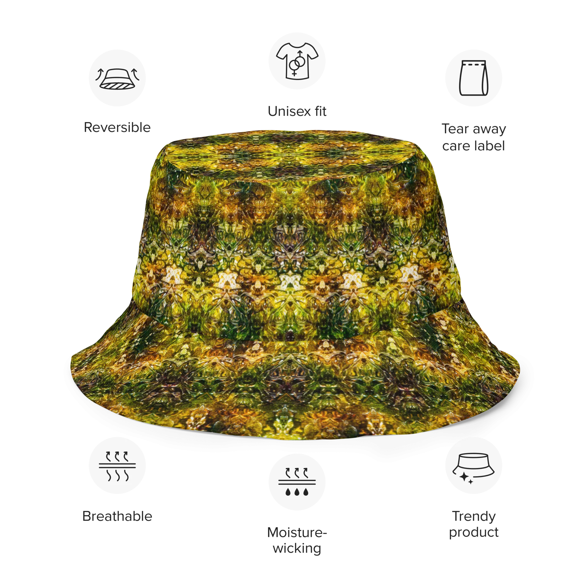 Bucket Hat (Samhain Dreams of Jade 5 of 15 Quinque ex Quindecim) RJSTHW2024 RJS