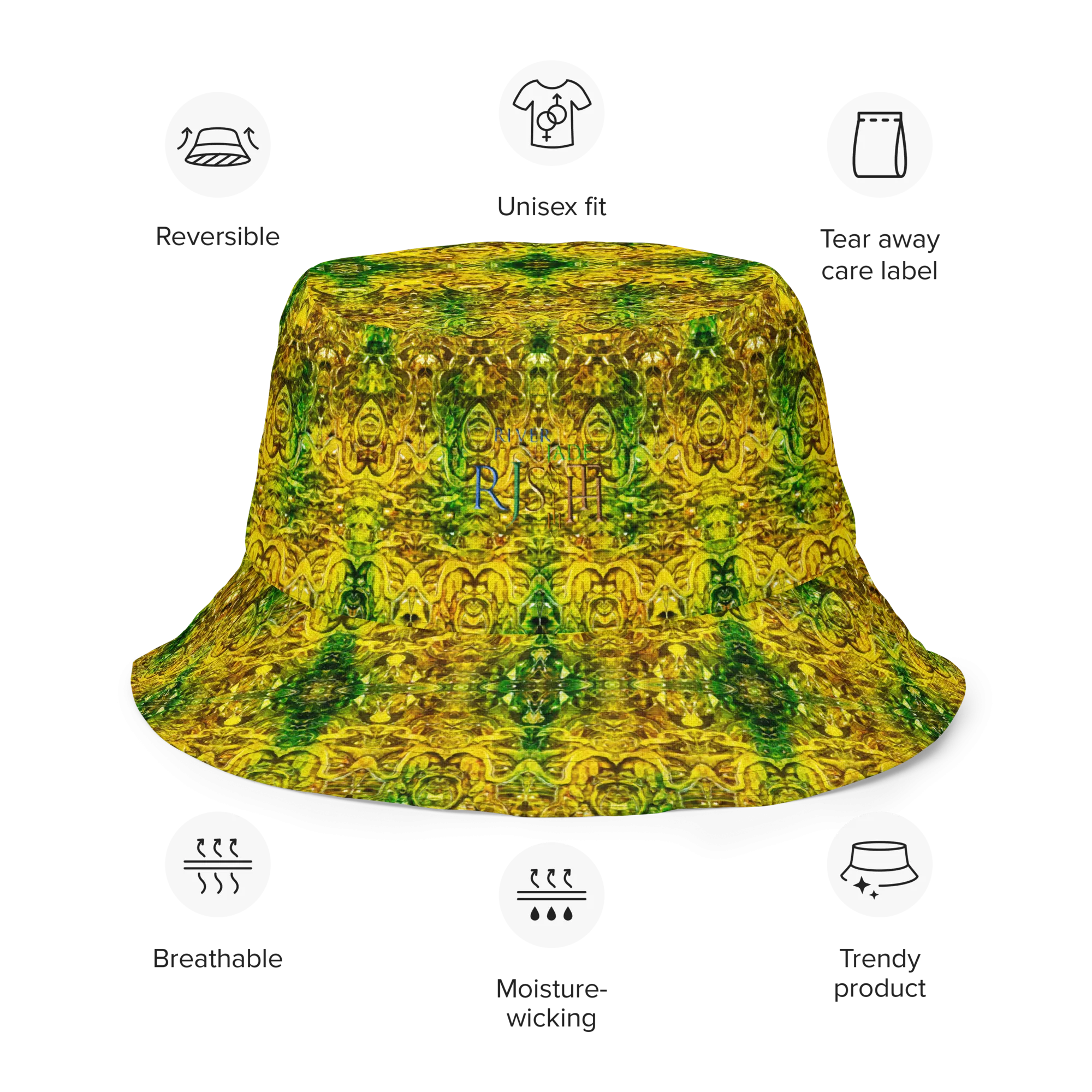 Bucket Hat (Samhain Dreams of Jade 6 of 15 Sex ex Quindecim) RJSTHW2024 RJS