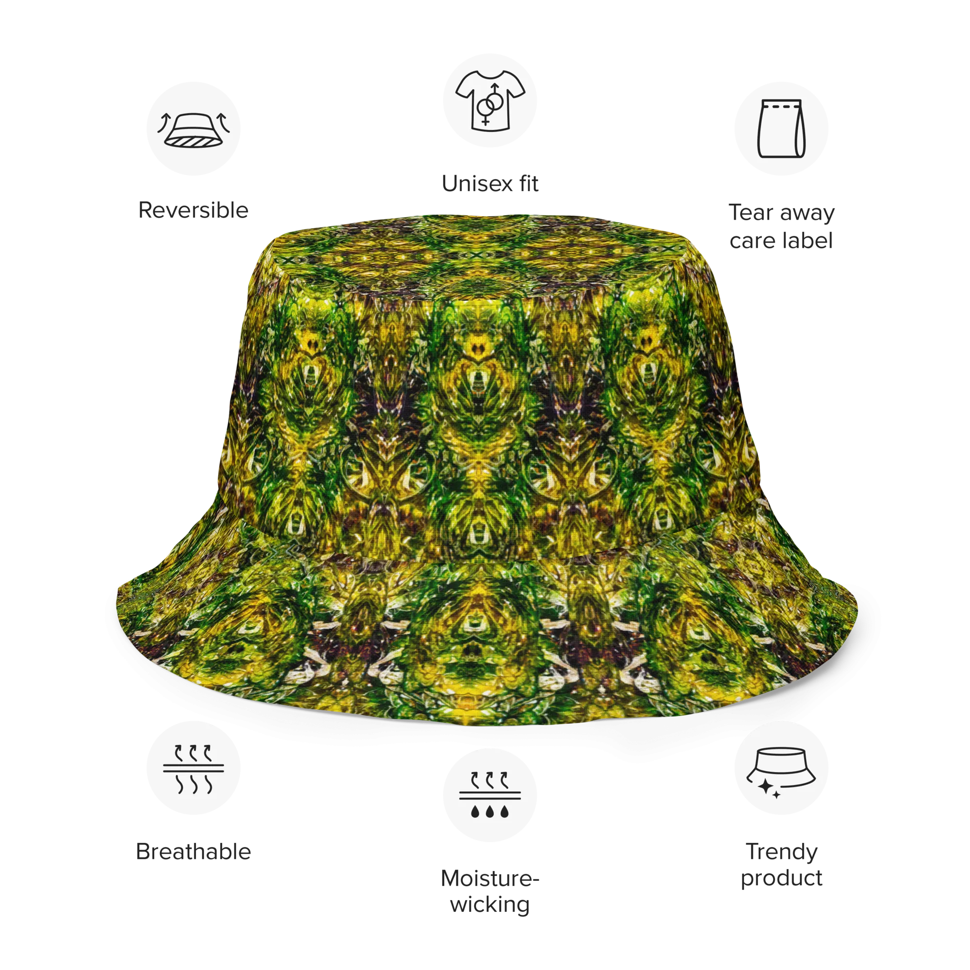 Bucket Hat (Samhain Dreams of Jade 7 of 5 Septem ex Quindecim) RJSTHW2024 RJS