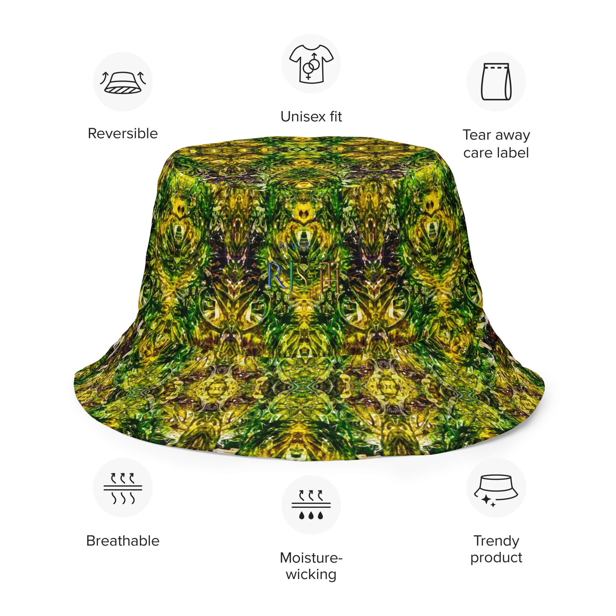 Bucket Hat (Samhain Dreams of Jade 7 of 5 Septem ex Quindecim) RJSTHW2024 RJS