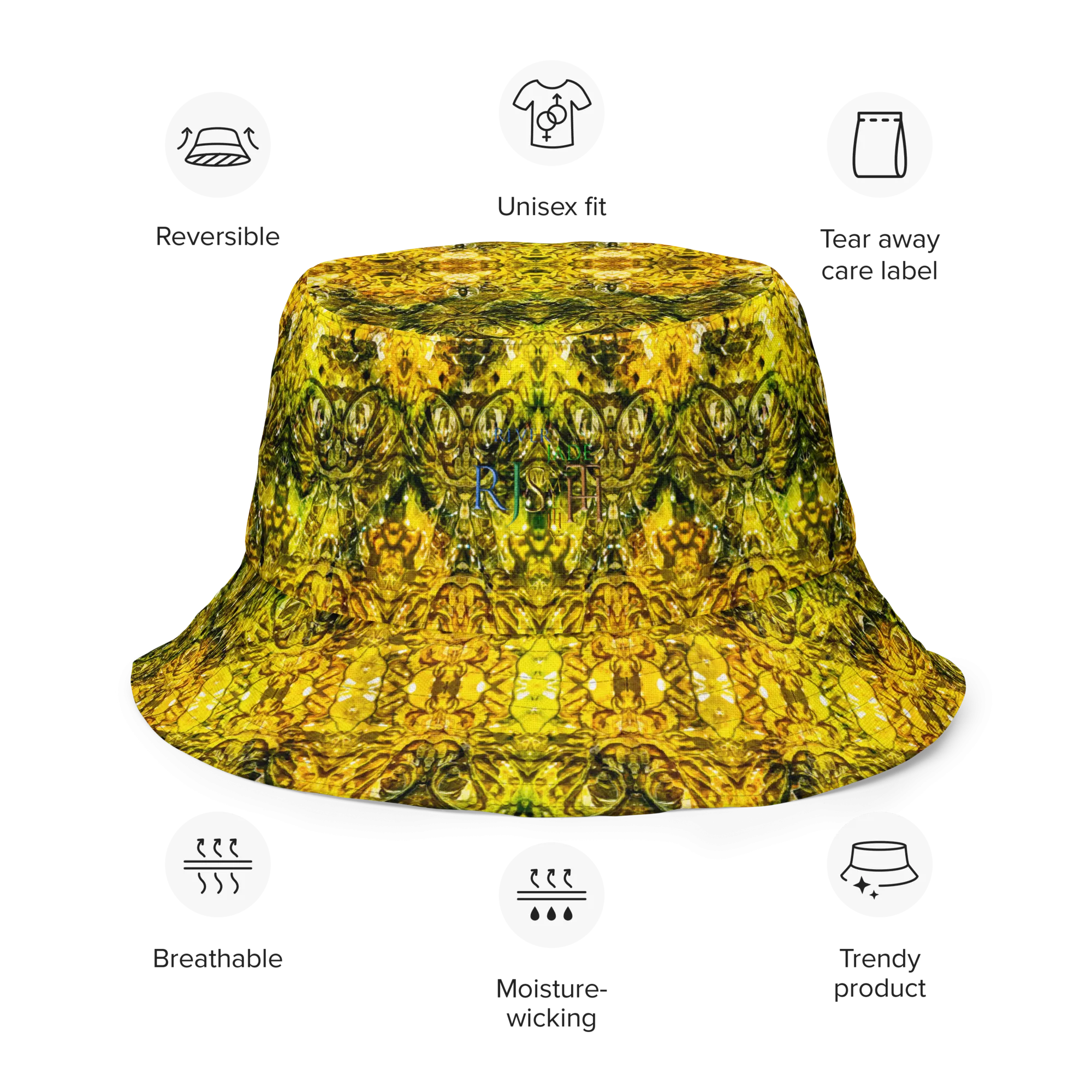 Bucket Hat (Samhain Dreams of Jade 8 of 15 Octo ex Quindecim) RJSTHW2024 RJS