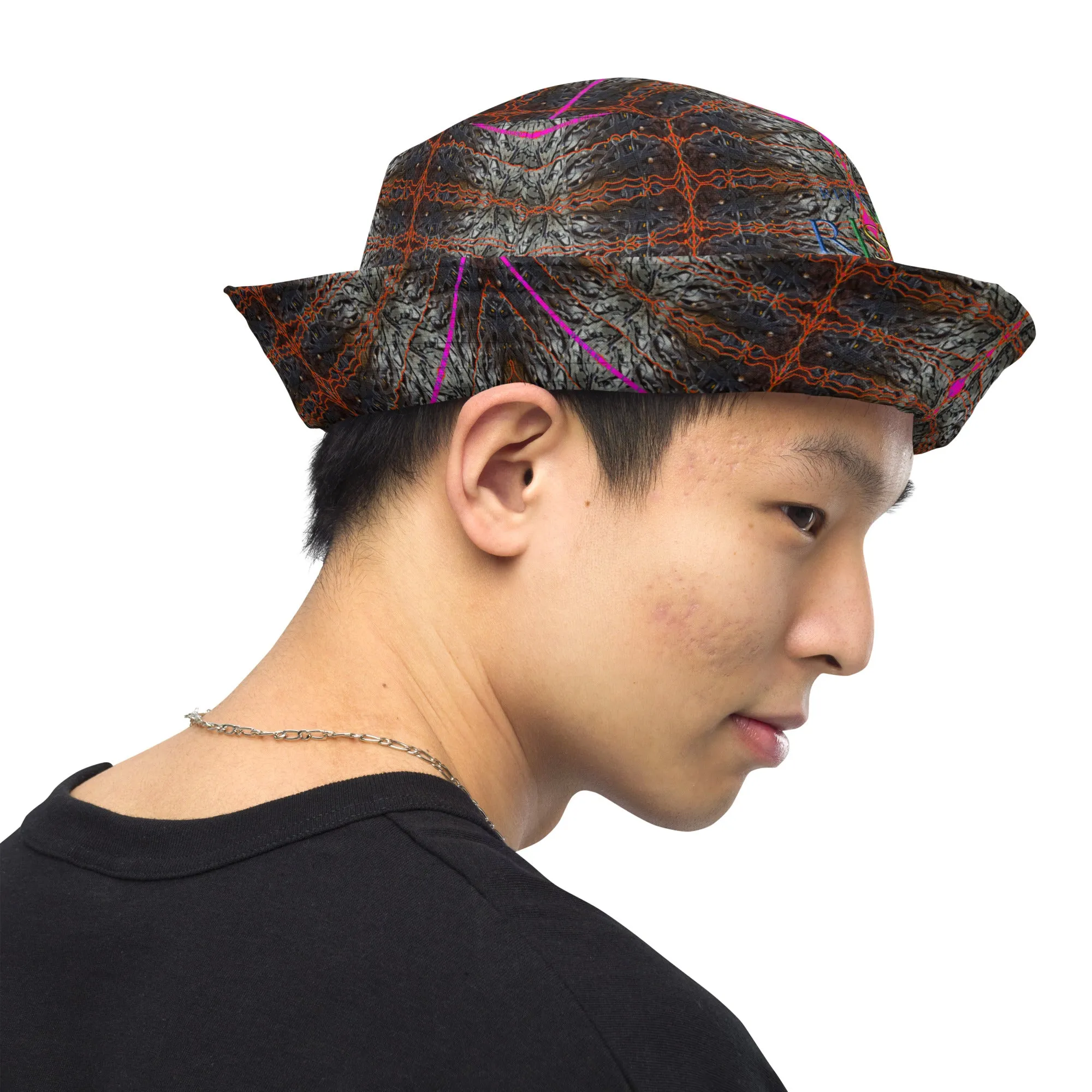 Bucket Hat (Tree Link Pink Logo) RJSTH@Fabric#7 RJSTHs2024 RJS