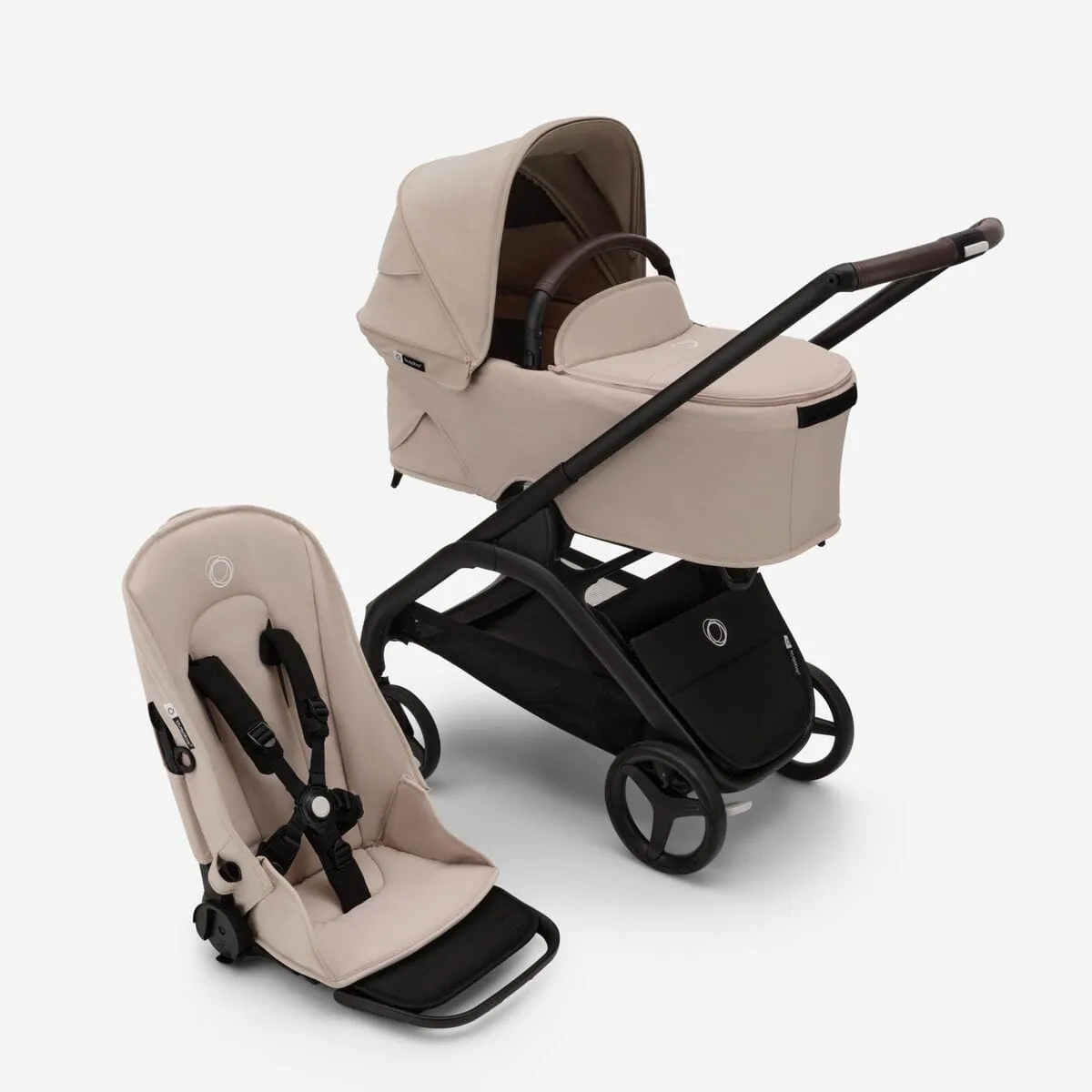 Bugaboo Dragonfly Pushchair Essential Bundle - Desert Taupe