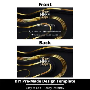 Business Card Design Template 185