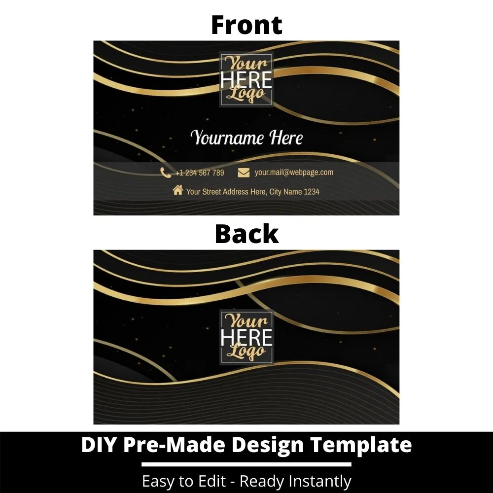 Business Card Design Template 200