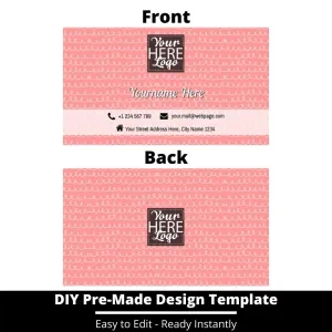 Business Card Design Template 247