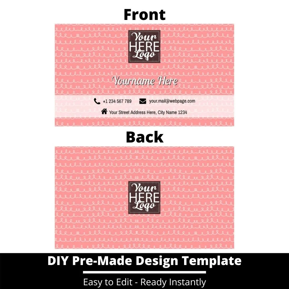 Business Card Design Template 247