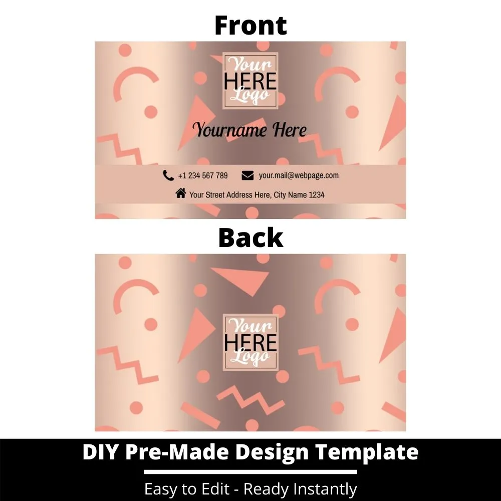 Business Card Design Template 30