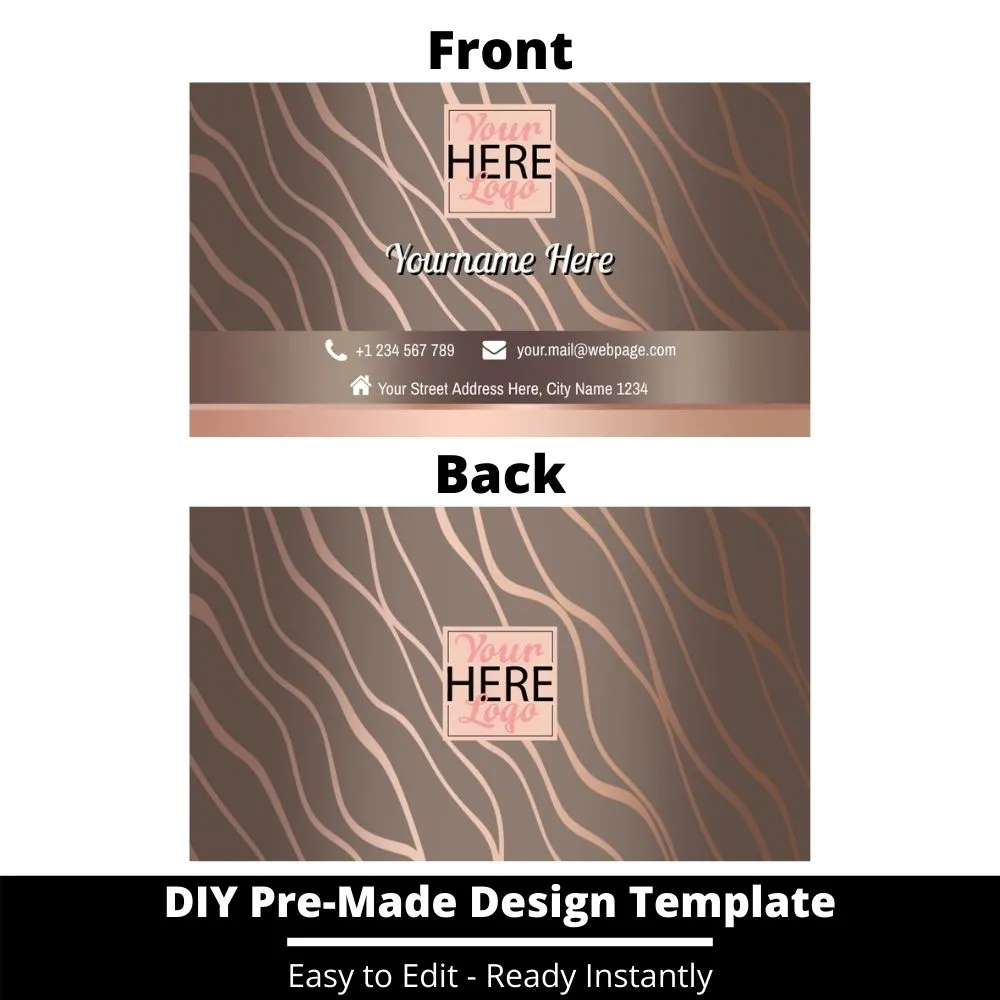 Business Card Design Template 5