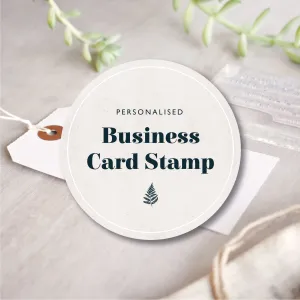 Business Card Stamp