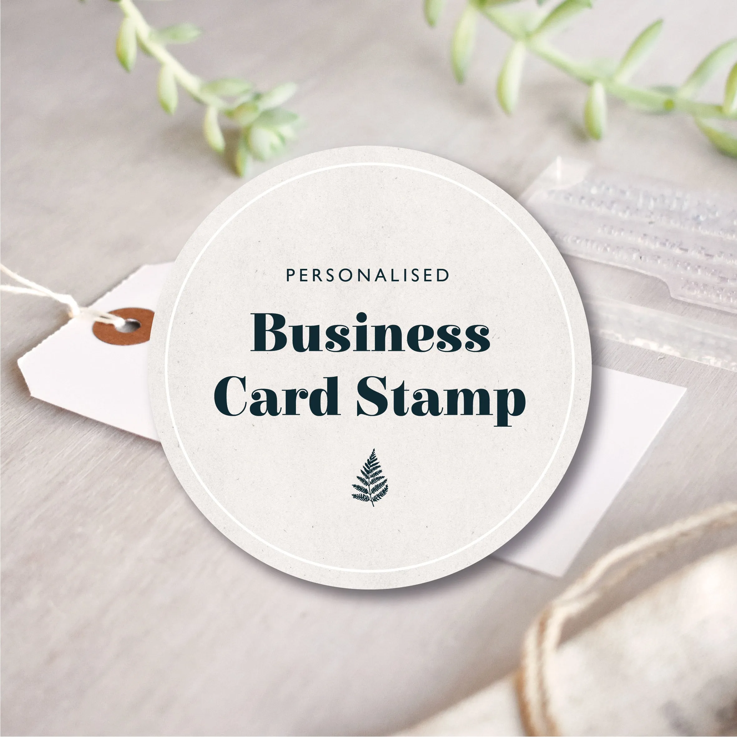 Business Card Stamp