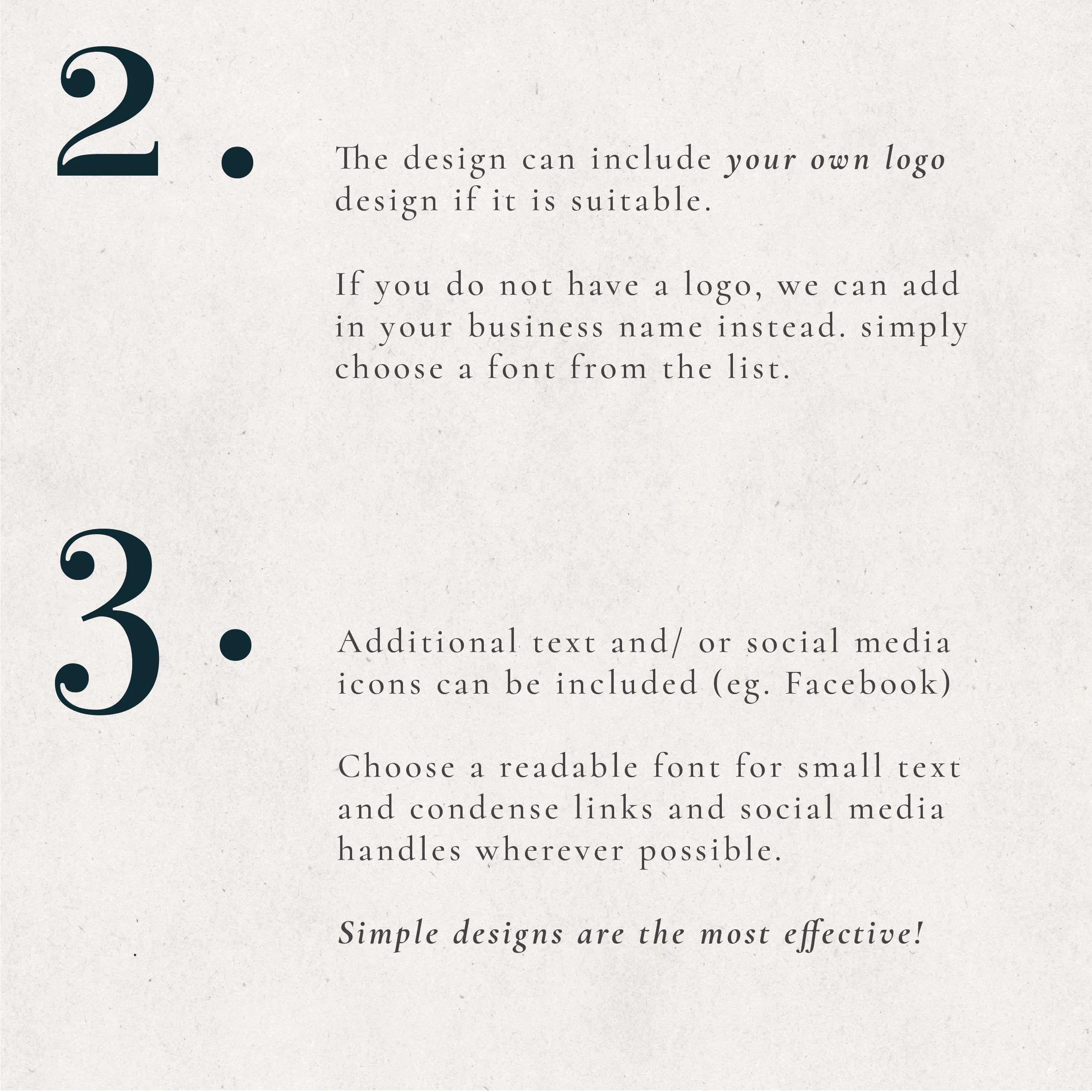 Business Card Stamp