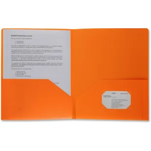Business Source 2-pocket Poly Portfolio