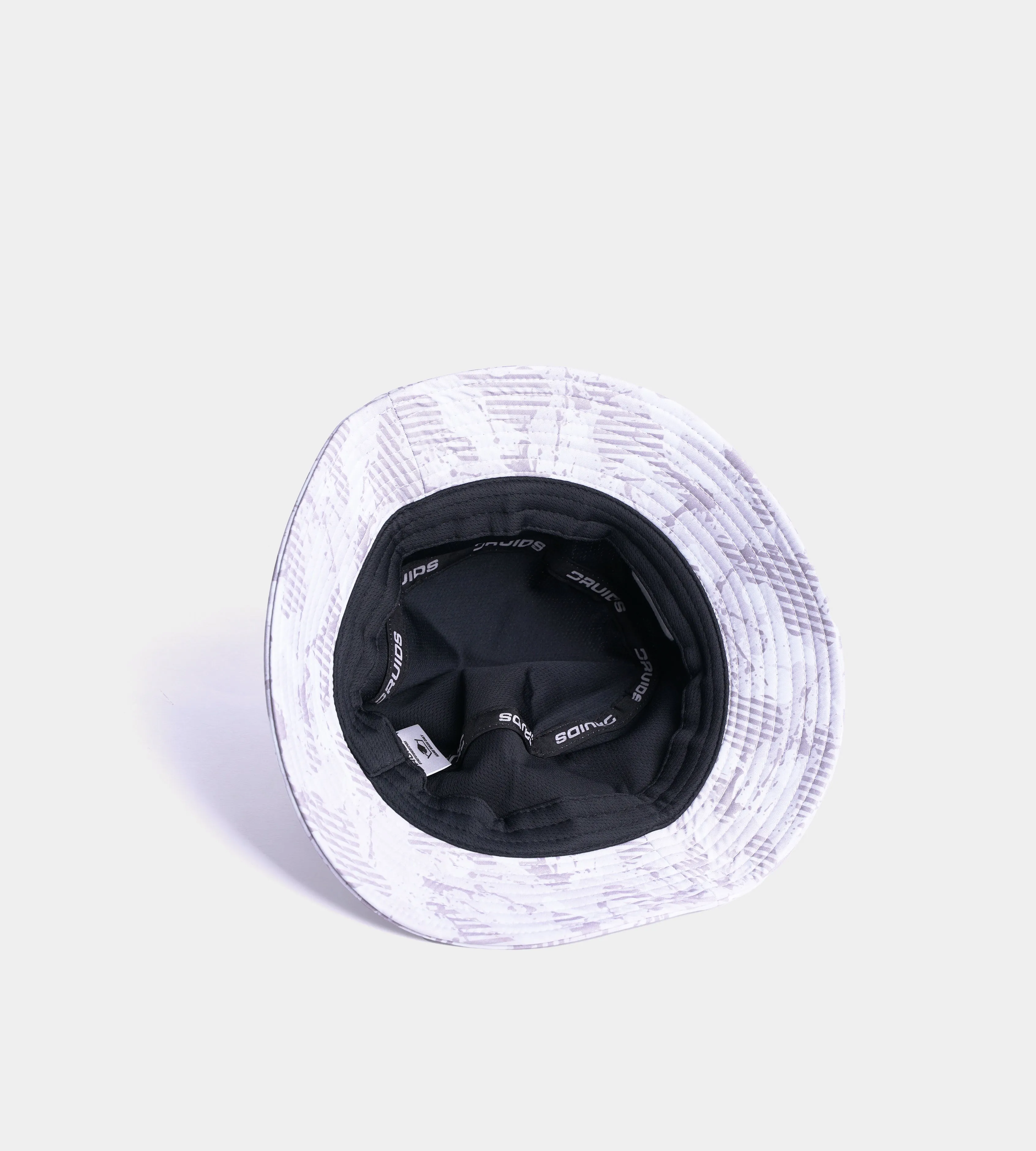CAMO BUCKET HAT - WHITE