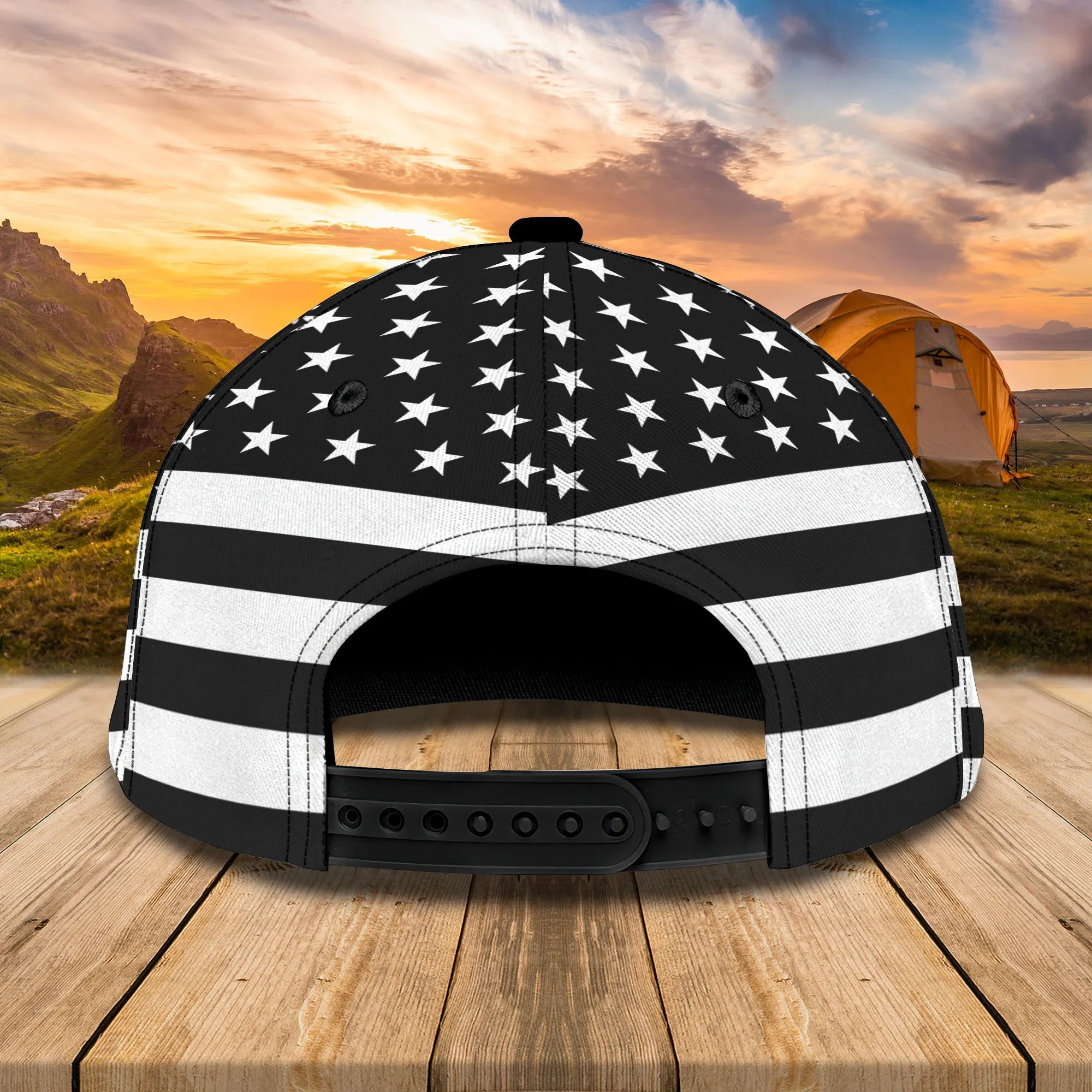 CAMPING 02 - Personalized Name Cap - Nsd99