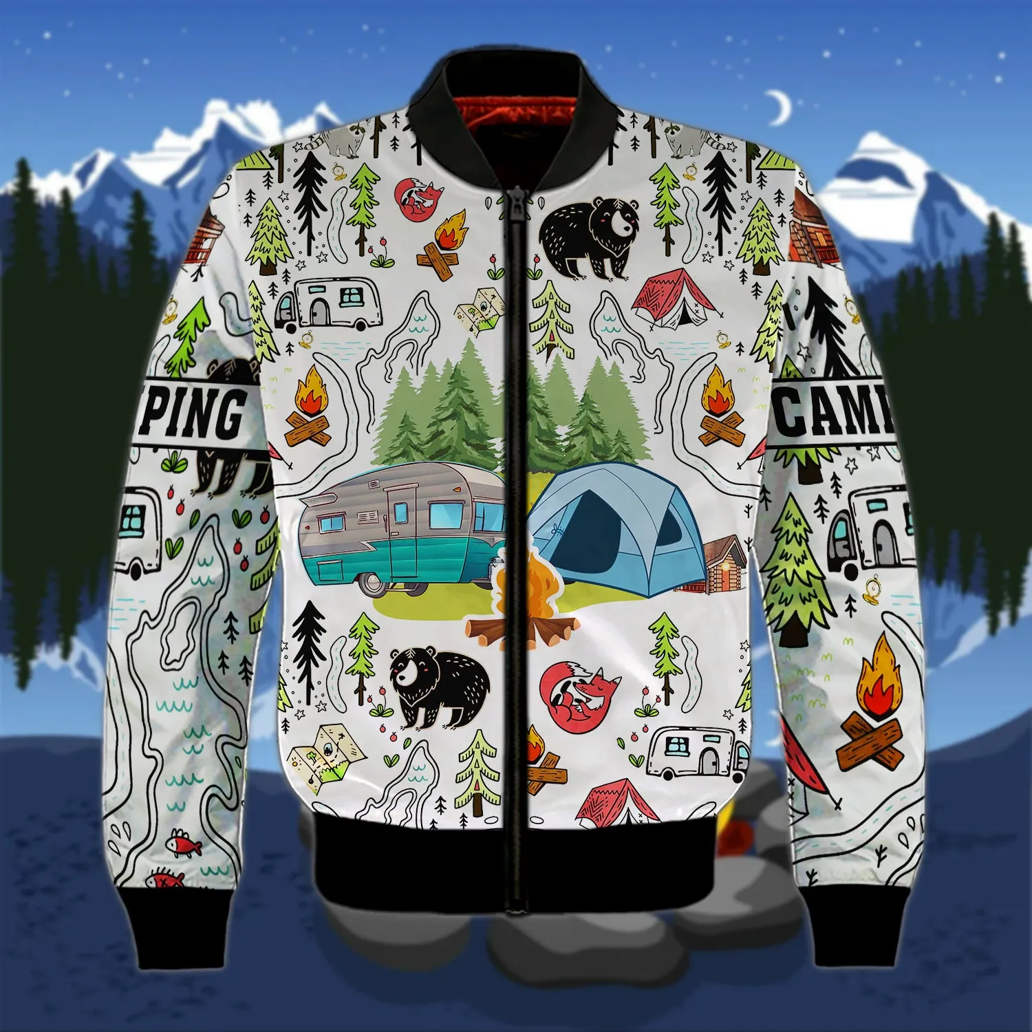 Camping - 3D Full Print - TD96 01