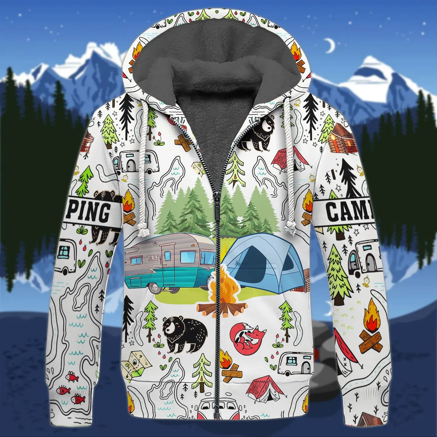 Camping - 3D Full Print - TD96 01