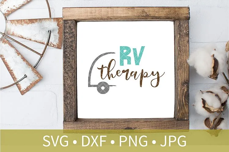 Camping Camper Bundle SVG DXF EPS Silhouette Cut File