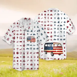 Camping Hawaiian Shirt  - TD96 2