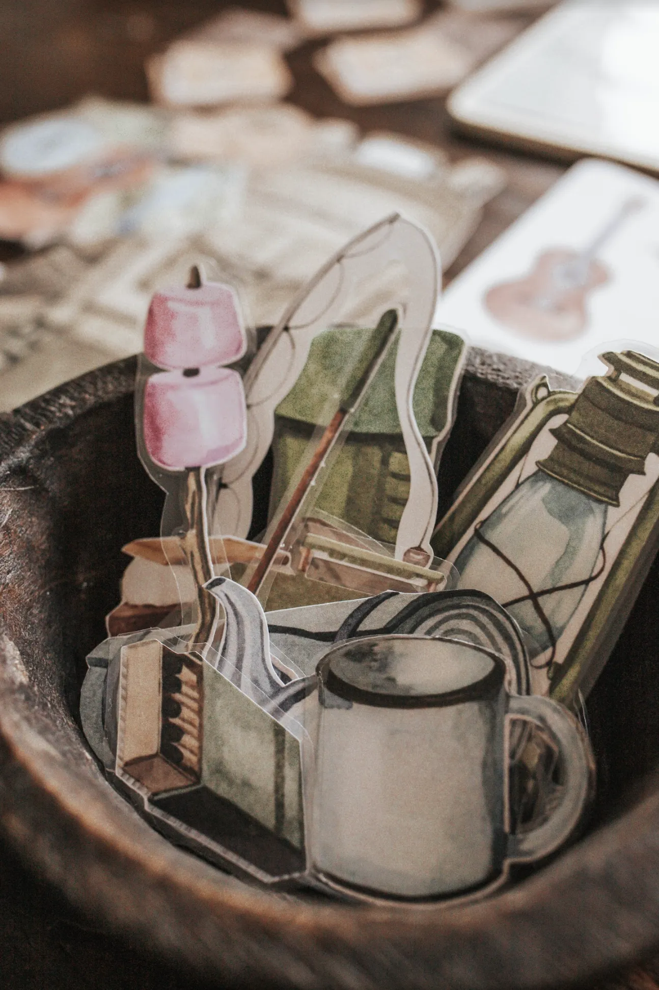 Camping Morning Basket