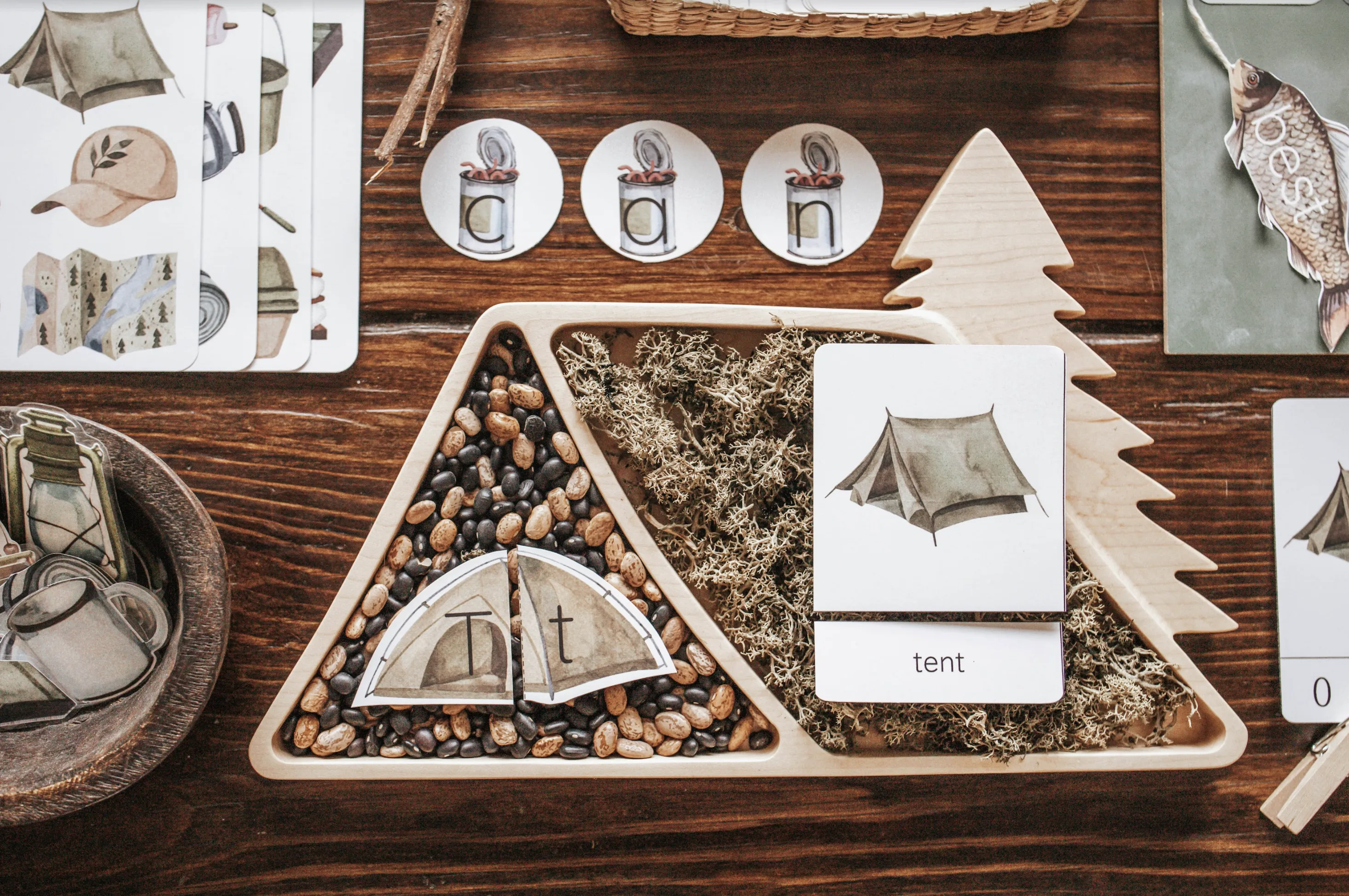 Camping Morning Basket