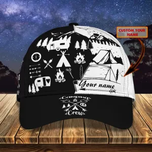 Camping - Personalized Name Cap - Nmd 27