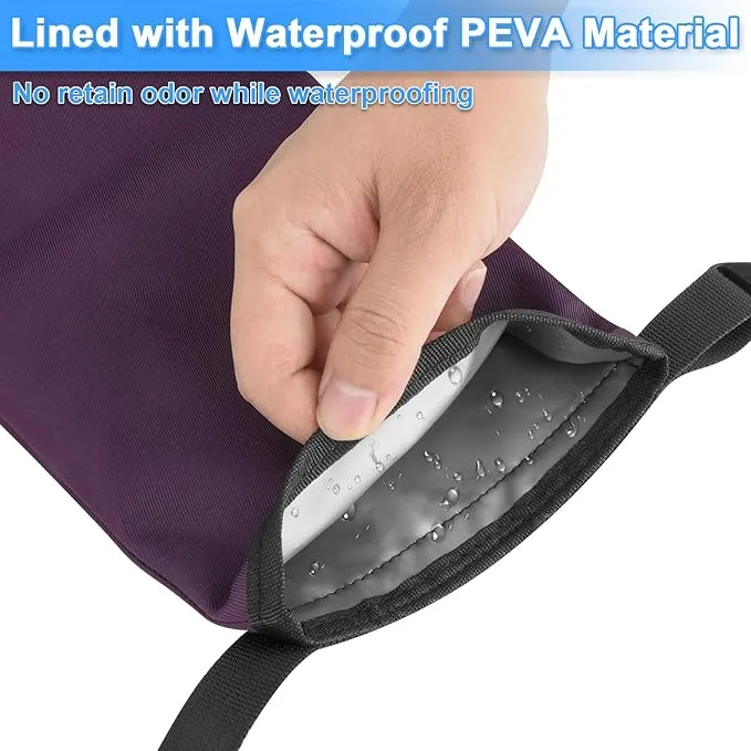 Carrying Case for pStyle Sunany Female Urination Device, Portable Pee Funnel Storage Pouch, Waterproof Reusable Discreet Carrying Bag, Adjustable Urinal Protective Travel Case for Travel and Outdoor