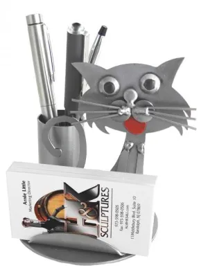 Cat Business Card Holder