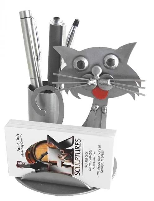 Cat Business Card Holder