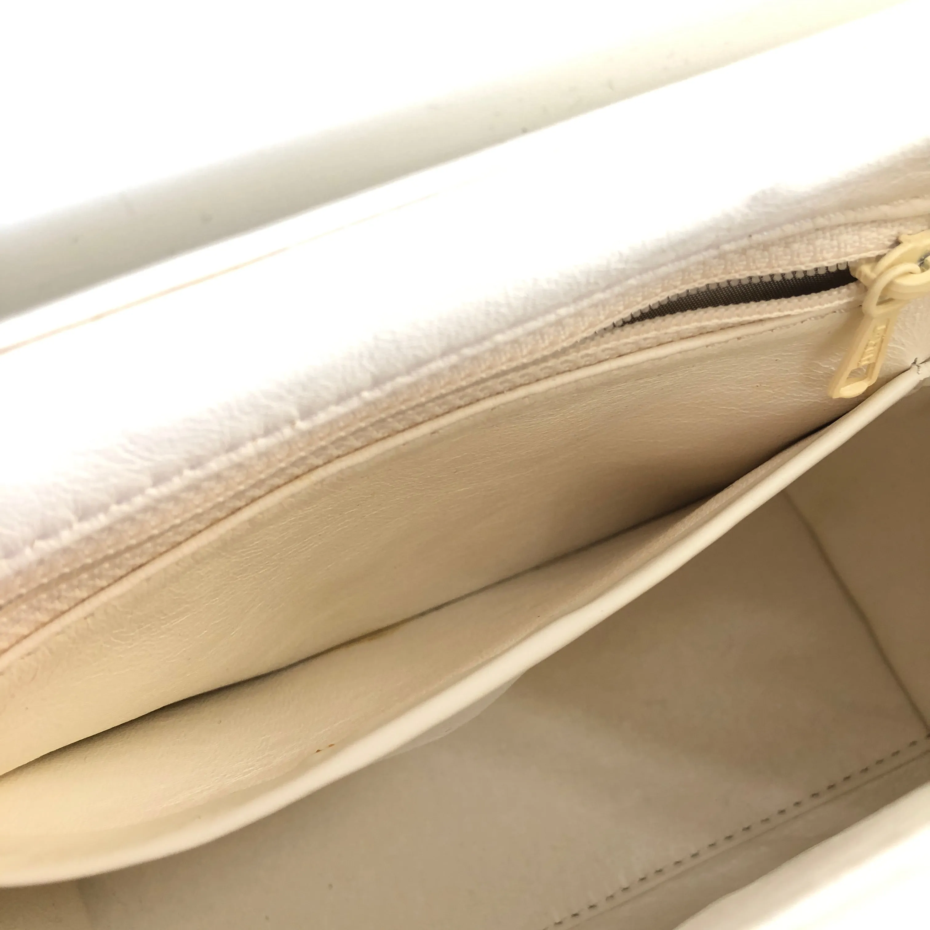 CELINE Starball Handbag Shoulderbag White Old Celine Vintage h3thd8