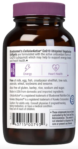 Cellular Active CoQ10 Ubiquinol 100 mg, vsgels